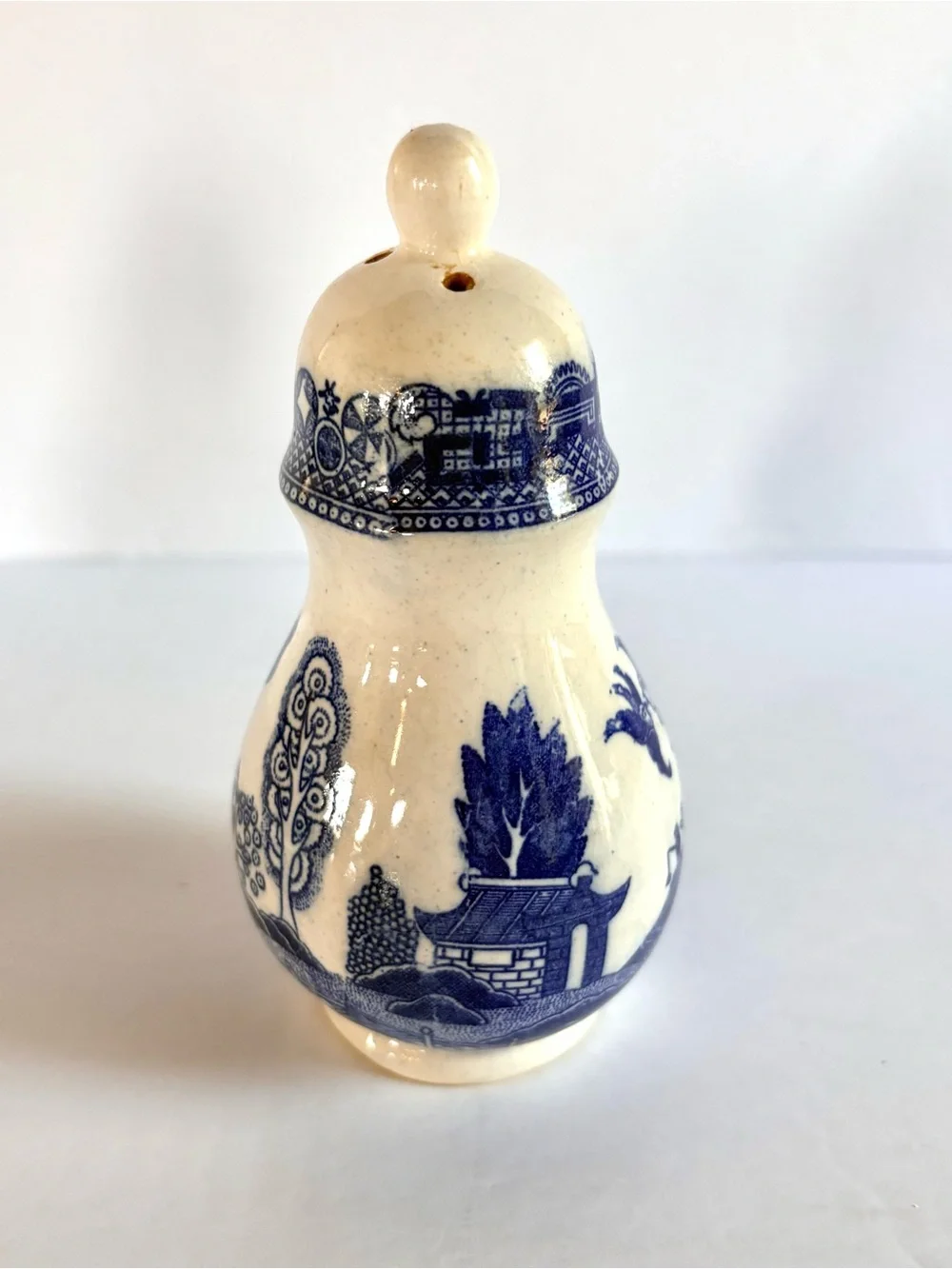 Blue Willow elegant blue